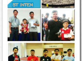 Tim Robot Teknik Elektro ST-INTEN, Juara 2 Kategori Robot Sumo RC di Singapura